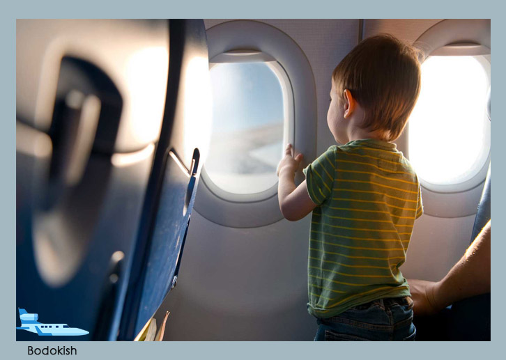 قوانین هواپیما برای کودکان