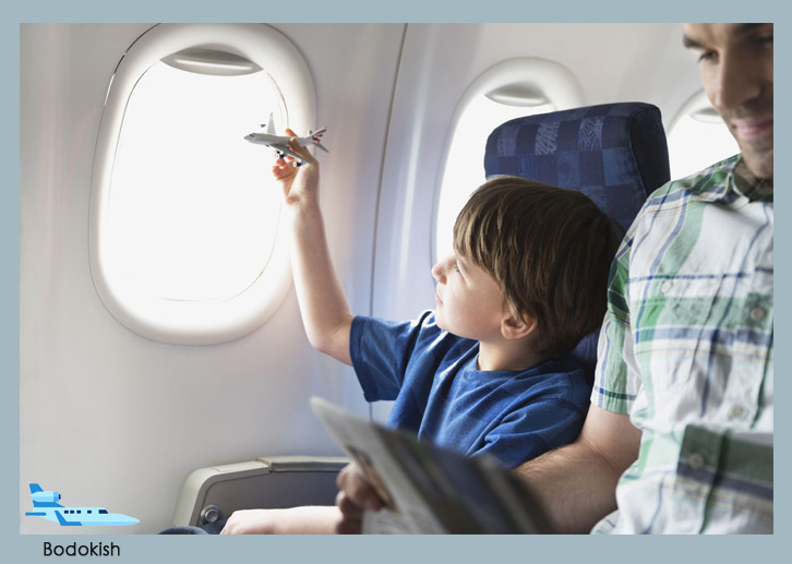 قوانین بلیط هواپیما برای کودکان