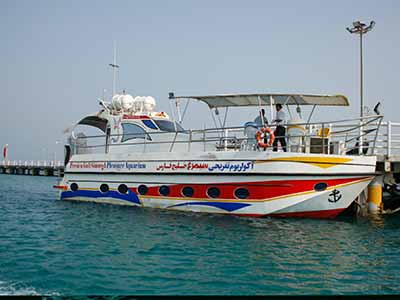 کشتی آکواریومی سیمرغ خلیج فارس